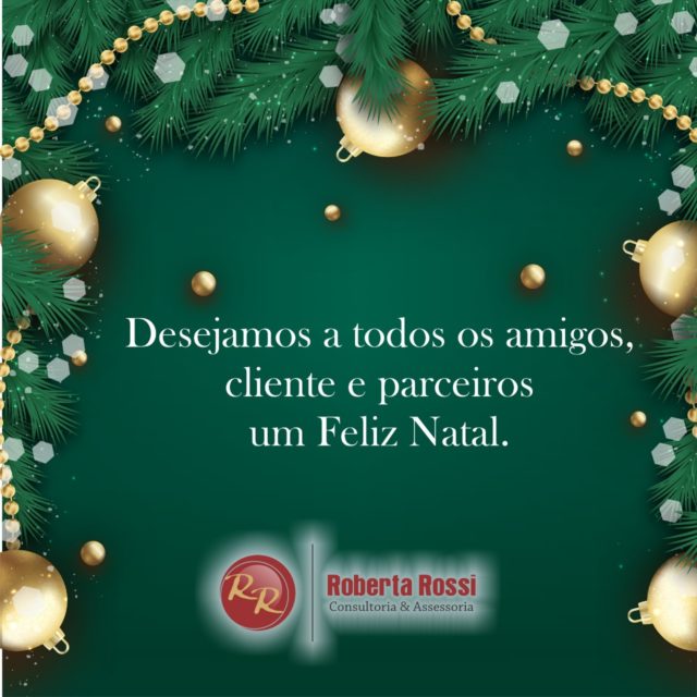 DESEJAMOS UM FELIZ NATAL E UM PRÓSPERO ANO NOVO!